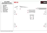 Mercedes Benz 190 1993-1993 Volledige set, handgeschakelde versnellingsbak Interieur BD Dash Trim Kit - 1