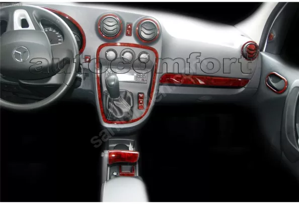 Mercedes Benz Citan W415 ab 2012 Kit de garnitures de tableau de bord intérieur 3D Dash Trim Dekor 16-Parts - 1