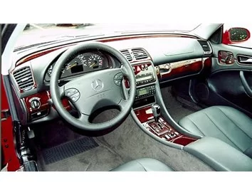 Mercedes Benz CLK 1998-2002 Ensemble complet, Toit pliant-Cabrio Intérieur Dash Trim Kit - 1