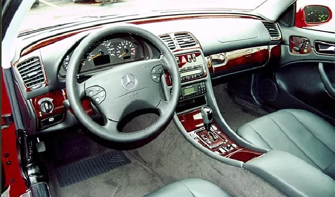 Mercedes Benz CLK 1998-2002 Ensemble complet, Toit souple-Coupé Intérieur BD Dash Trim Kit - 1 Mercedes Benz CLK 1998-2002 Ensemble complet, Toit souple-Coupé Intérieur BD Dash Trim Kit - 1