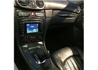 Mercedes Benz CLK 1998-2002 Ensemble complet, Toit souple-Coupé Intérieur BD Dash Trim Kit - 4 Mercedes Benz CLK 1998-2002 Ensemble complet, Toit souple-Coupé Intérieur BD Dash Trim Kit - 4