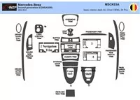 Mercedes Benz CLK W209 2003-2010 Coupe Carbio Full Set Interior BD Dash Trim Kit 24st - 1