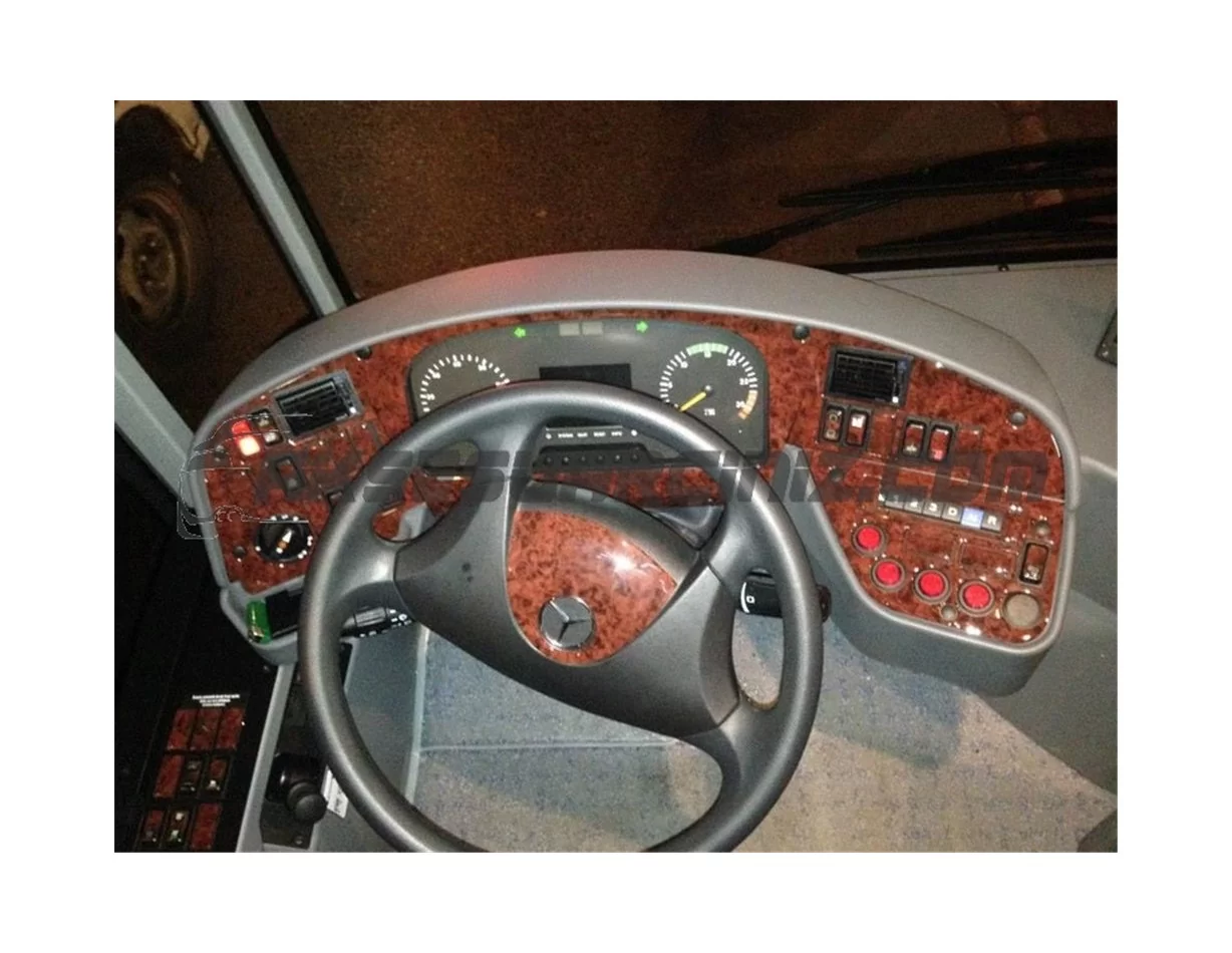 Mercedes Connecto 01.2013 3D Interior Dashboard Trim Kit Dash Trim Dekor 52-Parts - 1 - Interior Dash Trim Kit