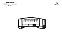 Mercedes Connecto 0345 K 01.97-01.01 Kit de garniture de tableau de bord intérieur 3D Dash Trim Dekor 2-Parts - 1 Mercedes Connecto 0345 K 01.97-01.01 Kit de garniture de tableau de bord intérieur 3D Dash Trim Dekor 2-Parts - 1