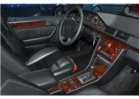 Mercedes Classe E W124 01.85-05.96 Kit de garnitures de tableau de bord intérieur 3D Dash Trim Dekor 14-Parts - 1