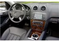 Mercedes ML-Class W164 2006-2011 Kit de garniture de tableau de bord intérieur 3D Dash Trim Dekor 49-Parts - 2