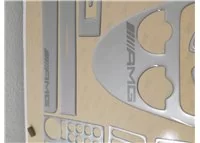 Mercedes SLK (R171) 2004-2010 Kit de garniture de tableau de bord intérieur 3D Dash Trim Dekor 18-Parts - 4
