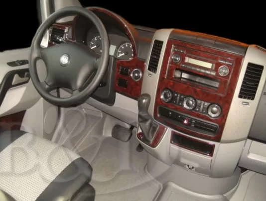Mercedes Sprinter 2007-2010 Kit complet de garnitures de tableau de bord intérieur BD - 1