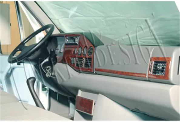 Mercedes Sprinter W901 03.95-01.00 Kit de garniture de tableau de bord intérieur 3D Dash Trim Dekor 17-Parts - 1
