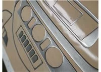 Mercedes Sprinter W903 Aut. 02.00-04.06 Kit de garniture de tableau de bord intérieur 3D Dash Trim Dekor 27-Parts - 6 Mercedes Sprinter W903 Aut. 02.00-04.06 Kit de garniture de tableau de bord intérieur 3D Dash Trim Dekor 27-Parts - 6