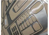 Mercedes Sprinter W903 Aut. 02.00-04.06 Kit de garniture de tableau de bord intérieur 3D Dash Trim Dekor 27-Parts - 7 Mercedes Sprinter W903 Aut. 02.00-04.06 Kit de garniture de tableau de bord intérieur 3D Dash Trim Dekor 27-Parts - 7