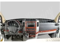 Mercedes Sprinter W906 04.2006 Kit de décoration intérieure 3D pour tableau de bord Dash Trim Dekor 18 pièces - 1