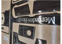 Mercedes Sprinter W906 04.2006 Kit de décoration intérieure 3D pour tableau de bord Dash Trim Dekor 40 pièces - 4 Mercedes Sprinter W906 04.2006 Kit de décoration intérieure 3D pour tableau de bord Dash Trim Dekor 40 pièces - 4