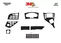 Mercedes Travego 01.2011 3D Interior Dashboard Trim Kit Dash Trim Dekor 47-Parts - 2 - Interior Dash Trim Kit Mercedes Travego 01.2011 3D Interior Dashboard Trim Kit Dash Trim Dekor 47-Parts - 2 - Interior Dash Trim Kit