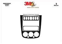 Mercedes Vaneo W414 10.01-09.06 3D Interior Dashboard Trim Kit Dash Trim Dekor 3-Parts - 2 - Interior Dash Trim Kit Mercedes Vaneo W414 10.01-09.06 3D Interior Dashboard Trim Kit Dash Trim Dekor 3-Parts - 2 - Interior Dash Trim Kit