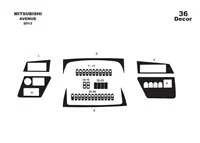 Mitsubishi Aveneu 01.2013 3D Interior Dashboard Trim Kit Dash Trim Dekor 36-Parts - 1 - Interior Dash Trim Kit Mitsubishi Aveneu 01.2013 3D Interior Dashboard Trim Kit Dash Trim Dekor 36-Parts - 1 - Interior Dash Trim Kit