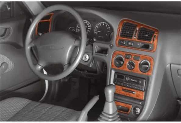 Mitsubishi Galant VII 03.93-12.96 3D Interior Dashboard Trim Kit Dash Trim Dekor 11-Parts - 1 - Interior Dash Trim Kit Mitsubishi Galant VII 03.93-12.96 3D Interior Dashboard Trim Kit Dash Trim Dekor 11-Parts - 1 - Interior Dash Trim Kit