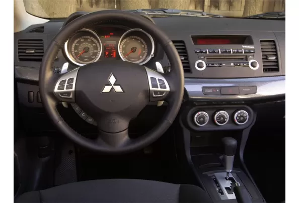 Mitsubishi Lancer CY2A–CZ4A 01.2010 Kit de garniture de tableau de bord intérieur 3D Dash Trim Dekor 9-Parts - 1 Mitsubishi Lancer CY2A–CZ4A 01.2010 Kit de garniture de tableau de bord intérieur 3D Dash Trim Dekor 9-Parts - 1