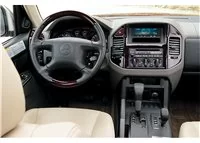 Mitsubishi Pajero 01.01-05.04 Kit de garniture de tableau de bord intérieur 3D Dash Trim Dekor 22-Parts - 1 Mitsubishi Pajero 01.01-05.04 Kit de garniture de tableau de bord intérieur 3D Dash Trim Dekor 22-Parts - 1