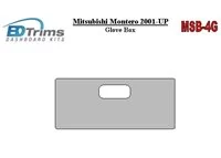 Mitsubishi Pajero/Montero 2000-2006 glowe-box Interior BD Dash Trim Kit - 1 - Interior Dash Trim Kit Mitsubishi Pajero/Montero 2000-2006 glowe-box Interior BD Dash Trim Kit - 1 - Interior Dash Trim Kit