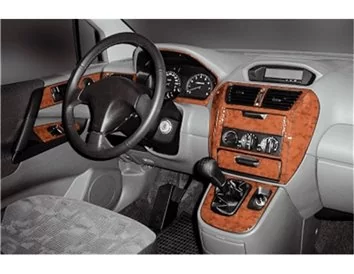 Mitsubishi Spacerunner 08.99-03.04 3D Interior Dashboard Trim Kit Dash Trim Dekor 17-Parts - 1 - Interior Dash Trim Kit