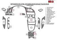 Mitsubishi Spyder 1995-1999 Toit pliant-Cabrio 21 Ensemble de pièces Intérieur BD Dash Trim Kit - 1 Mitsubishi Spyder 1995-1999 Toit pliant-Cabrio 21 Ensemble de pièces Intérieur BD Dash Trim Kit - 1