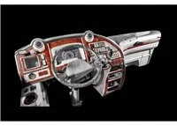 Mitsubishi Temsa Prestige 09.2010 Kit de garniture de tableau de bord intérieur 3D Dash Trim Dekor 7-Parts - 2 Mitsubishi Temsa Prestige 09.2010 Kit de garniture de tableau de bord intérieur 3D Dash Trim Dekor 7-Parts - 2
