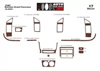 Châssis de camping-car Fiat Ducato 3D Intérieur Tableau de bord Garniture Kit Dash Trim Dekor 17-Parts - 2
