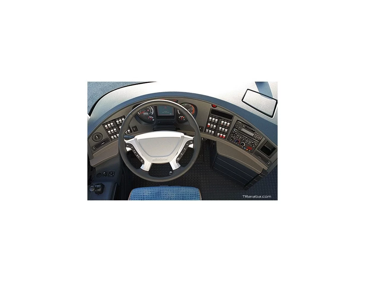 Neoplan Star Line 01.2009 Kit de garniture de tableau de bord intérieur 3D Dash Trim Dekor 11-Parts - 1