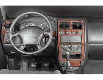 Nissan Almera 09.95-12.99 3D Interior Dashboard Trim Kit Dash Trim Dekor 14-Parts - 1