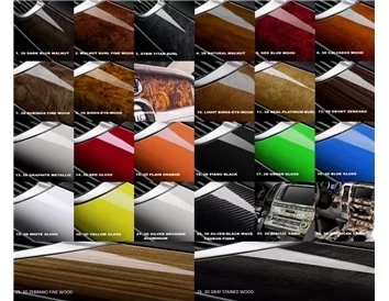 Ensemble de base Nissan Altima 2013-UP, avec garniture de tableau de bord NAVI Interior BD - 1