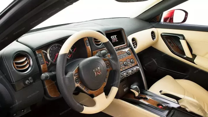 Nissan GT-R 2009-UP Full Set Interior BD Dash Trim Kit - 1 Nissan GT-R 2009-UP Full Set Interior BD Dash Trim Kit - 1