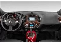 Nissan Juke 2011-2014 Kit de garniture de tableau de bord intérieur 3D Dash Trim Dekor 15-Parts - 1