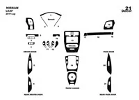 Nissan Maxima 02.95-01.00 Kit de garniture de tableau de bord intérieur 3D Dash Trim Dekor 15-Parts - 1