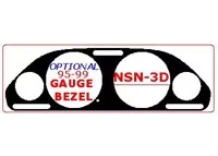 Nissan Maxima 1995-1999 Gauge Bezel Intérieur BD Dash Trim Kit - 1 Nissan Maxima 1995-1999 Gauge Bezel Intérieur BD Dash Trim Kit - 1