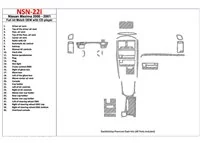 Nissan Maxima 2000-2001 Ensemble complet, Boîte de vitesses automatique, Radio avec lecteur CD, Conformité OEM, Ensemble de 30 p Nissan Maxima 2000-2001 Ensemble complet, Boîte de vitesses automatique, Radio avec lecteur CD, Conformité OEM, Ensemble de 30 p