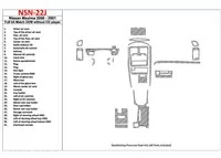 Nissan Maxima 2000-2001 Full Set, Automatic Gearbox, Radio Without CD Player, OEM Compliance, 30 Parts set Interior BD Dash Trim Nissan Maxima 2000-2001 Full Set, Automatic Gearbox, Radio Without CD Player, OEM Compliance, 30 Parts set Interior BD Dash Trim