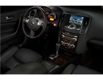 Nissan Maxima 2009-UP Ensemble Complet, Radio, A/C Intérieur BD Dash Trim Kit - 1
