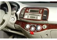 Nissan Micra 01.03 12.09 3D Interior Dashboard Trim Kit Dash Trim Dekor 11-Parts - 1