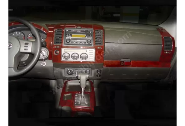 Nissan Navara D40 02.06-12.10 3D Interior Dashboard Trim Kit Dash Trim Dekor 36-Parts - 1 - Interior Dash Trim Kit Nissan Navara D40 02.06-12.10 3D Interior Dashboard Trim Kit Dash Trim Dekor 36-Parts - 1 - Interior Dash Trim Kit