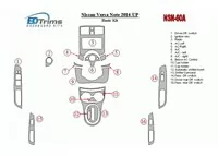 Nissan Note 2014-UP Basic Set Interior BD Dash Trim Kit - 2 - Interior Dash Trim Kit Nissan Note 2014-UP Basic Set Interior BD Dash Trim Kit - 2 - Interior Dash Trim Kit