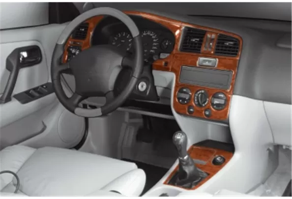 Nissan Primera 09.99-05.02 3D Interior Dashboard Trim Kit Dash Trim Dekor 12-Parts - 1 Nissan Primera 09.99-05.02 3D Interior Dashboard Trim Kit Dash Trim Dekor 12-Parts - 1