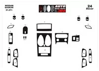Nissan Qashqai 01.07-12.10 3D Interior Dashboard Trim Kit Dash Trim Dekor 24-Parts - 2 Nissan Qashqai 01.07-12.10 3D Interior Dashboard Trim Kit Dash Trim Dekor 24-Parts - 2
