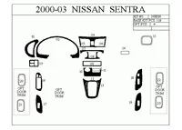 Nissan Sentra 95-97 3D Interior Dashboard Trim Kit Dash Trim Dekor 10-Parts - 1 - Interior Dash Trim Kit Nissan Sentra 95-97 3D Interior Dashboard Trim Kit Dash Trim Dekor 10-Parts - 1 - Interior Dash Trim Kit