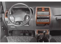 Nissan Terrano 4x4 05.96-12.02 Kit de garnitures de tableau de bord intérieur 3D Dash Trim Dekor 7-Parts - 1