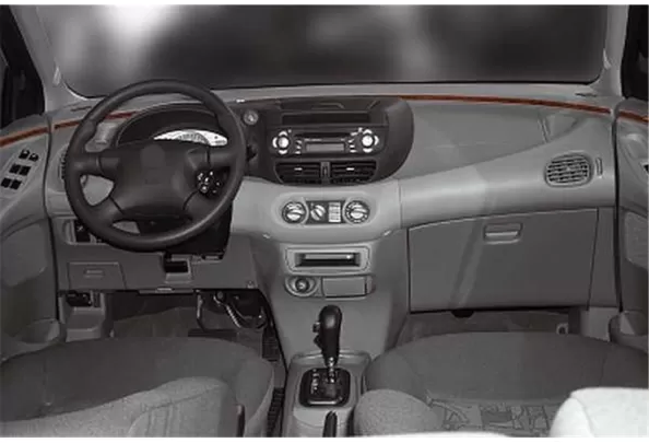 Nissan Tino 01.2000 3D Interior Dashboard Trim Kit Dash Trim Dekor 6-Parts - 1 - Interior Dash Trim Kit Nissan Tino 01.2000 3D Interior Dashboard Trim Kit Dash Trim Dekor 6-Parts - 1 - Interior Dash Trim Kit