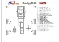 Nissan Xterra 2005-2008 Basic Set Interior BD Dash Trim Kit - 1 - Interior Dash Trim Kit Nissan Xterra 2005-2008 Basic Set Interior BD Dash Trim Kit - 1 - Interior Dash Trim Kit