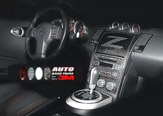 Nissan Z350 2003-2005 Manual Gear Box Interior BD Dash Trim Kit - 1 - Interior Dash Trim Kit Nissan Z350 2003-2005 Manual Gear Box Interior BD Dash Trim Kit - 1 - Interior Dash Trim Kit