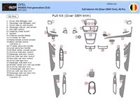 Opel Mokka ab 2012 3D Interior Dashboard Trim Kit Dash Trim Dekor 35-Parts - 1 - Interior Dash Trim Kit Opel Mokka ab 2012 3D Interior Dashboard Trim Kit Dash Trim Dekor 35-Parts - 1 - Interior Dash Trim Kit