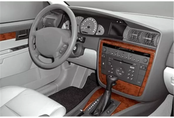 Opel Omega B2 09.99-12.03 Kit de garniture de tableau de bord intérieur 3D Dash Trim Dekor 8-Parts - 1 Opel Omega B2 09.99-12.03 Kit de garniture de tableau de bord intérieur 3D Dash Trim Dekor 8-Parts - 1